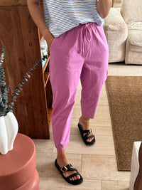 Pantalon rose Rava