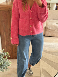 Gilet rose Lynette