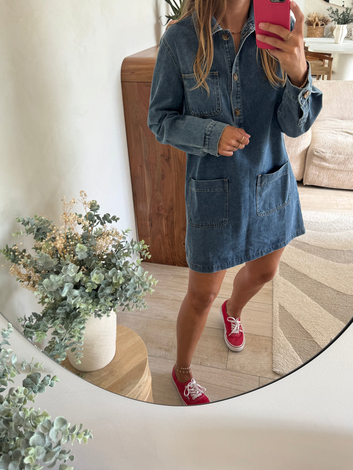 Robe en jean Karen
