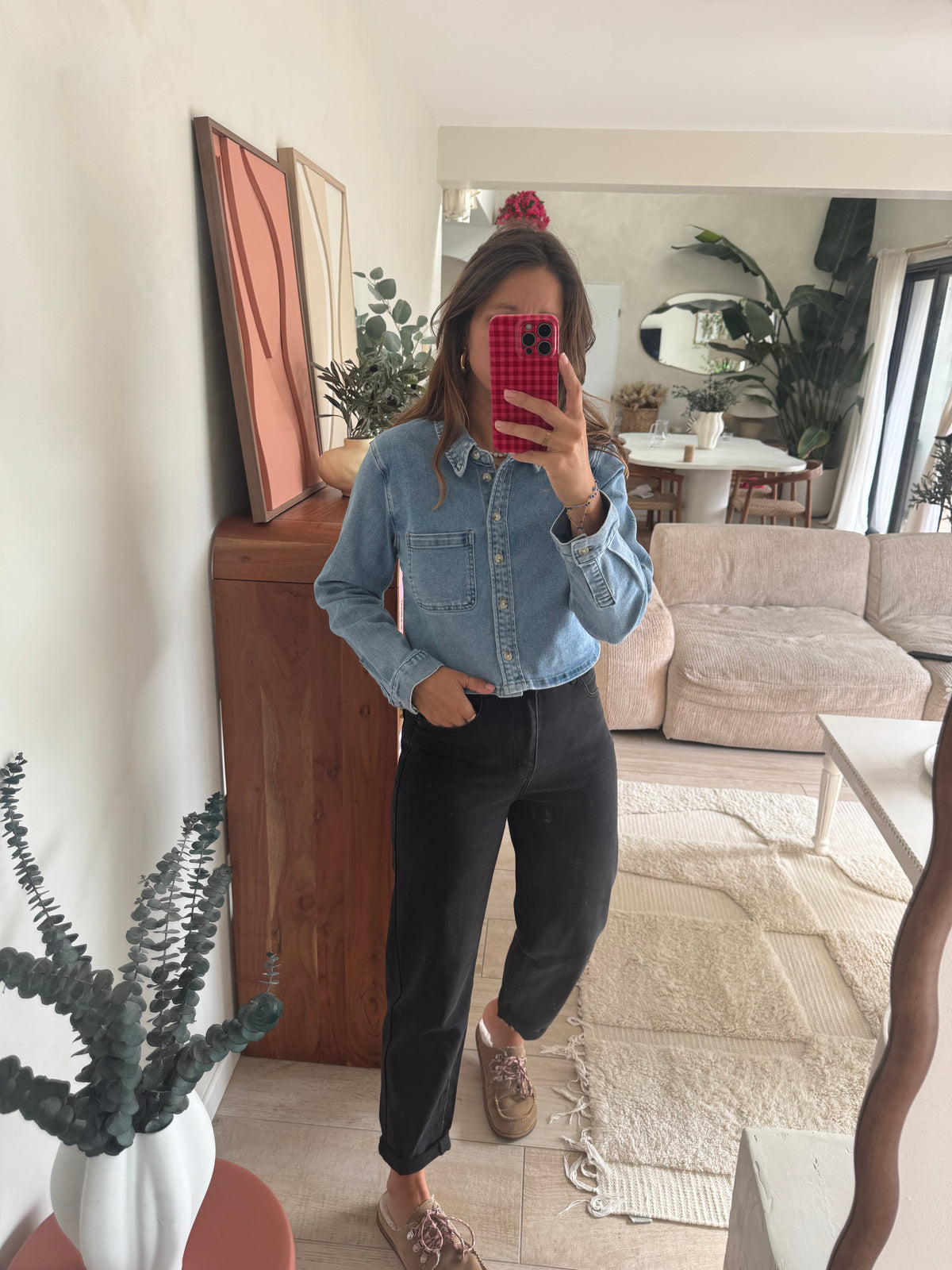 Chemise en jean Amanda