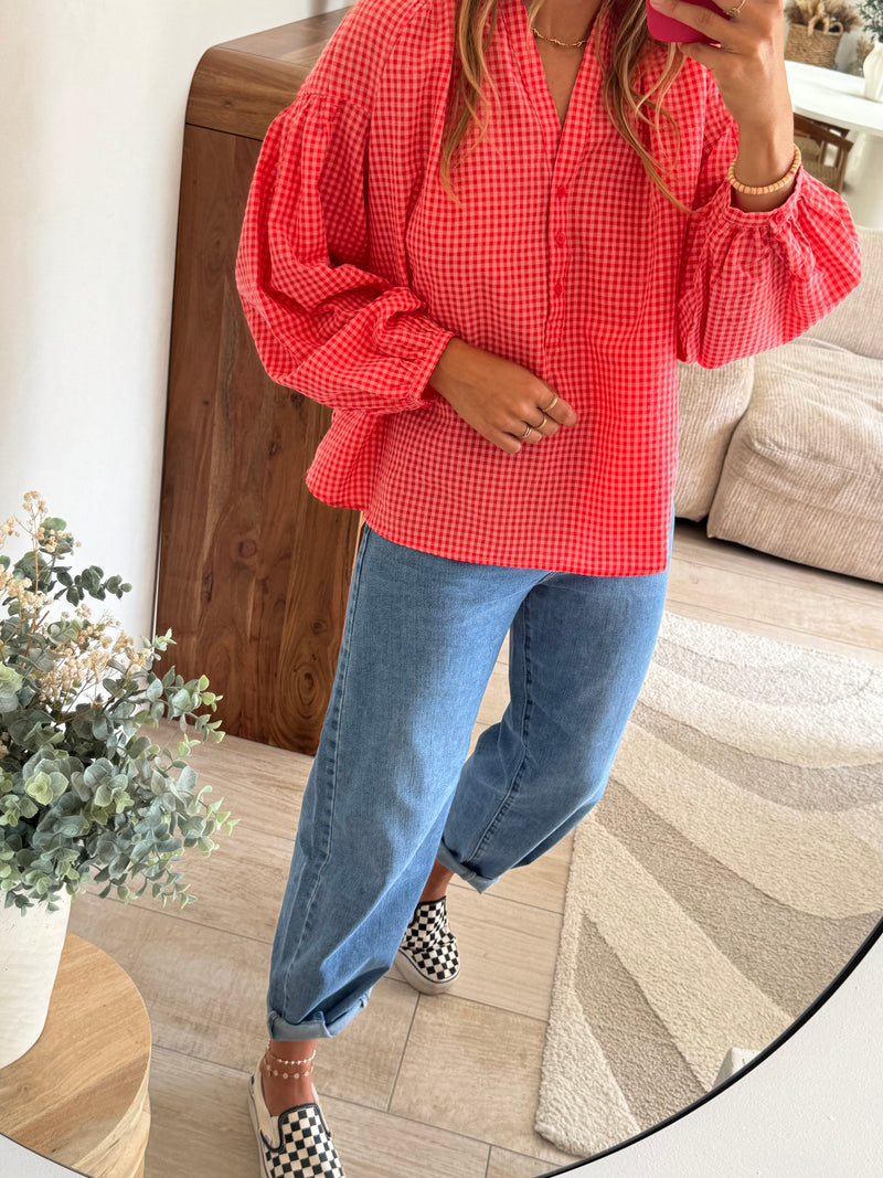 Blouse vichy Gabrielle