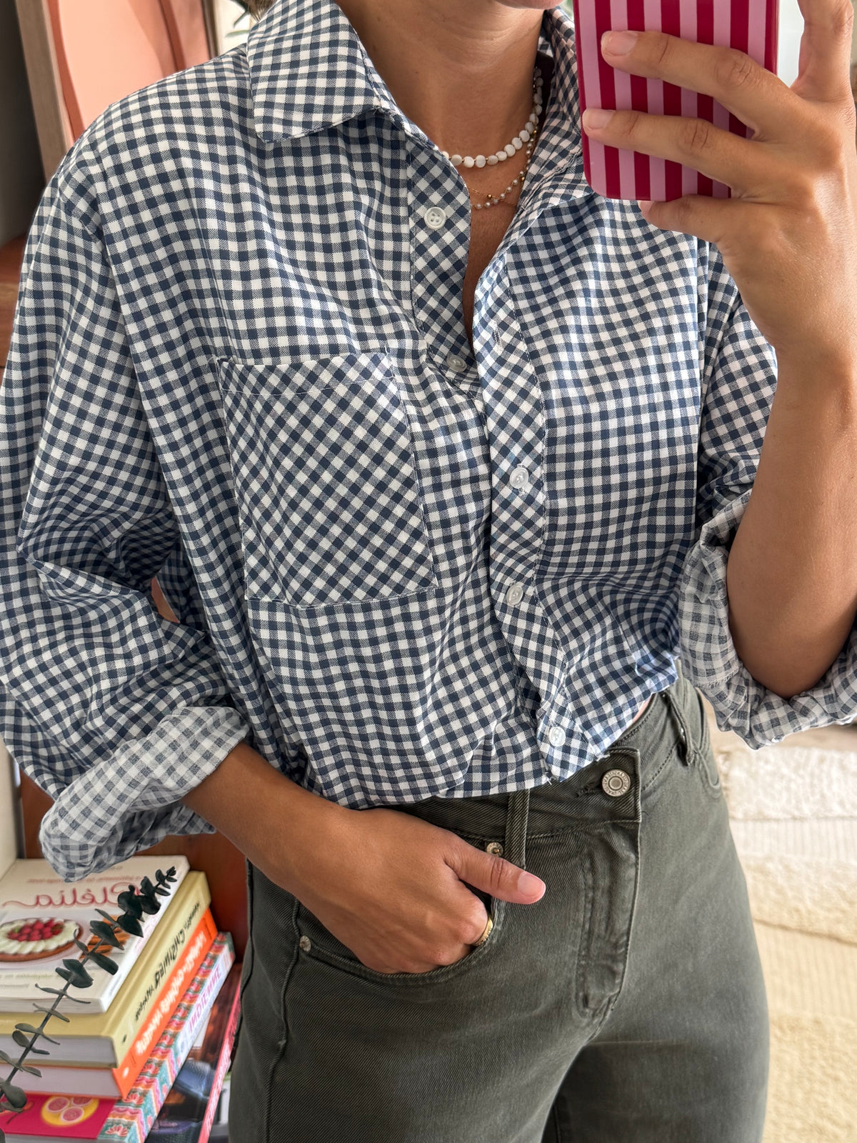 Chemisier vichy Jamie