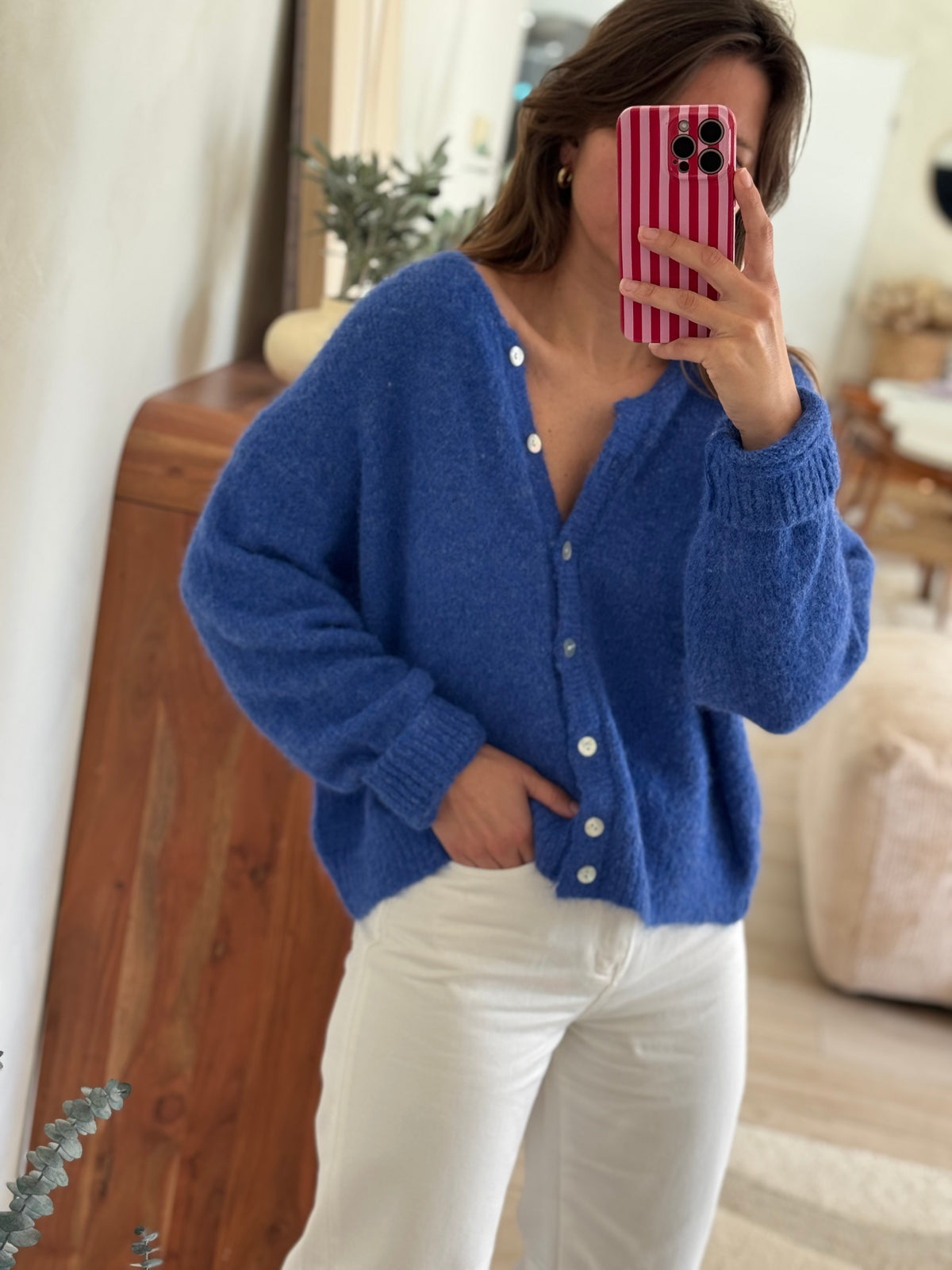 Gilet bleu