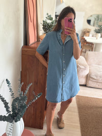Robe en jean Robin