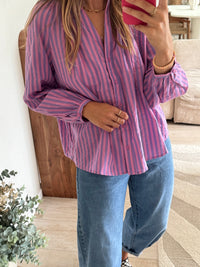 Chemise à rayures Parker