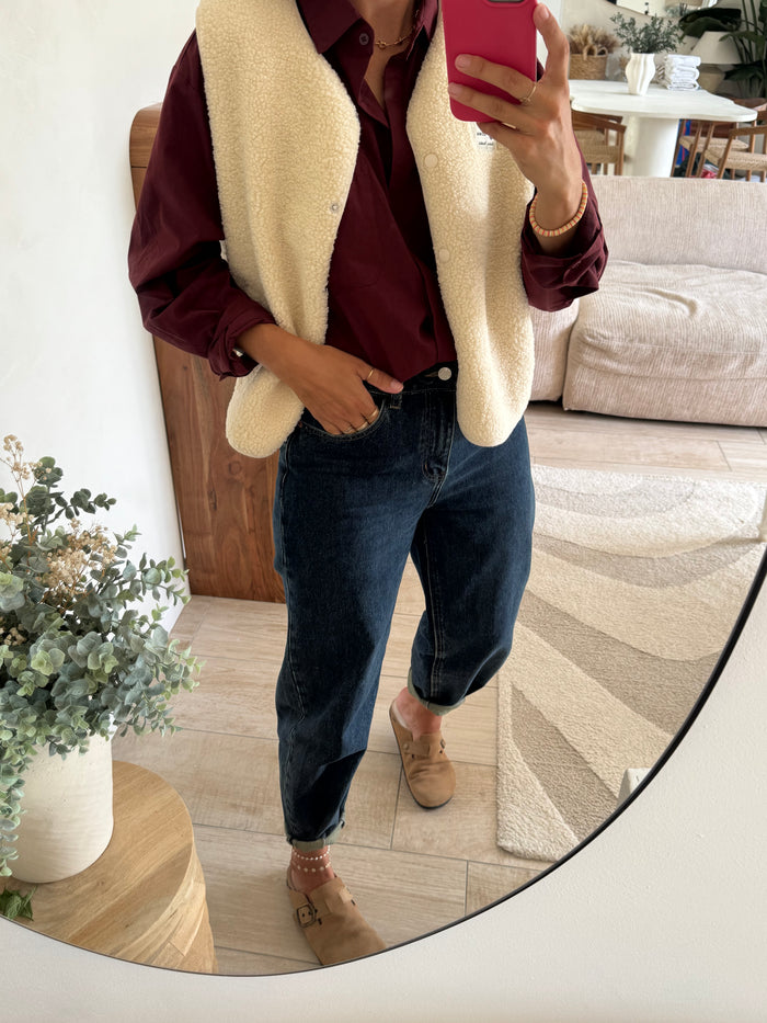Gilet moumoute Lilou