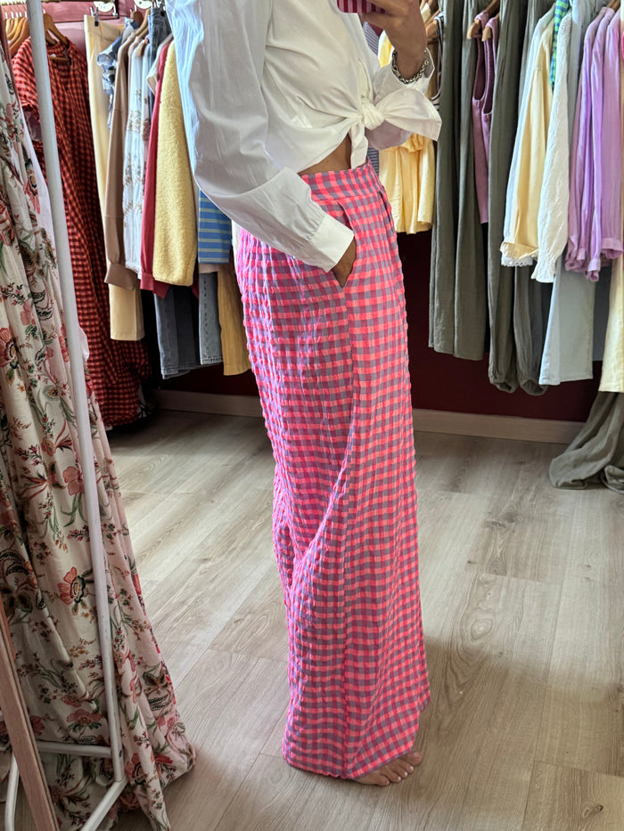 Pantalon vichy