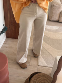 Jean écru Wide Leg Sita