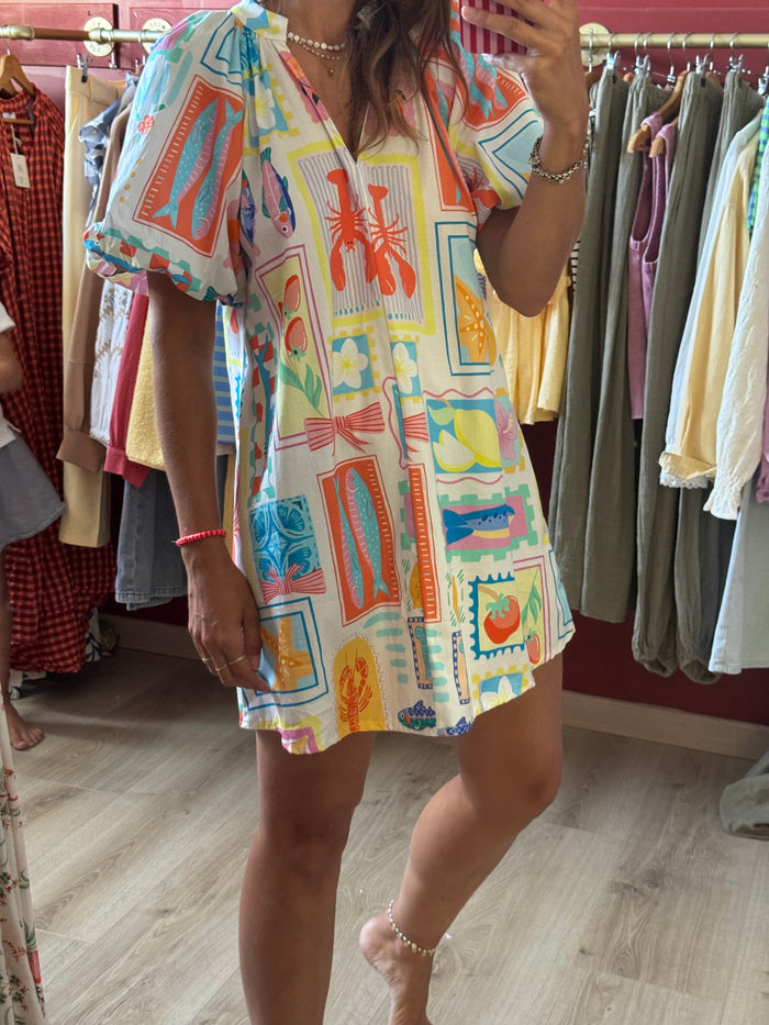 Robe à motif