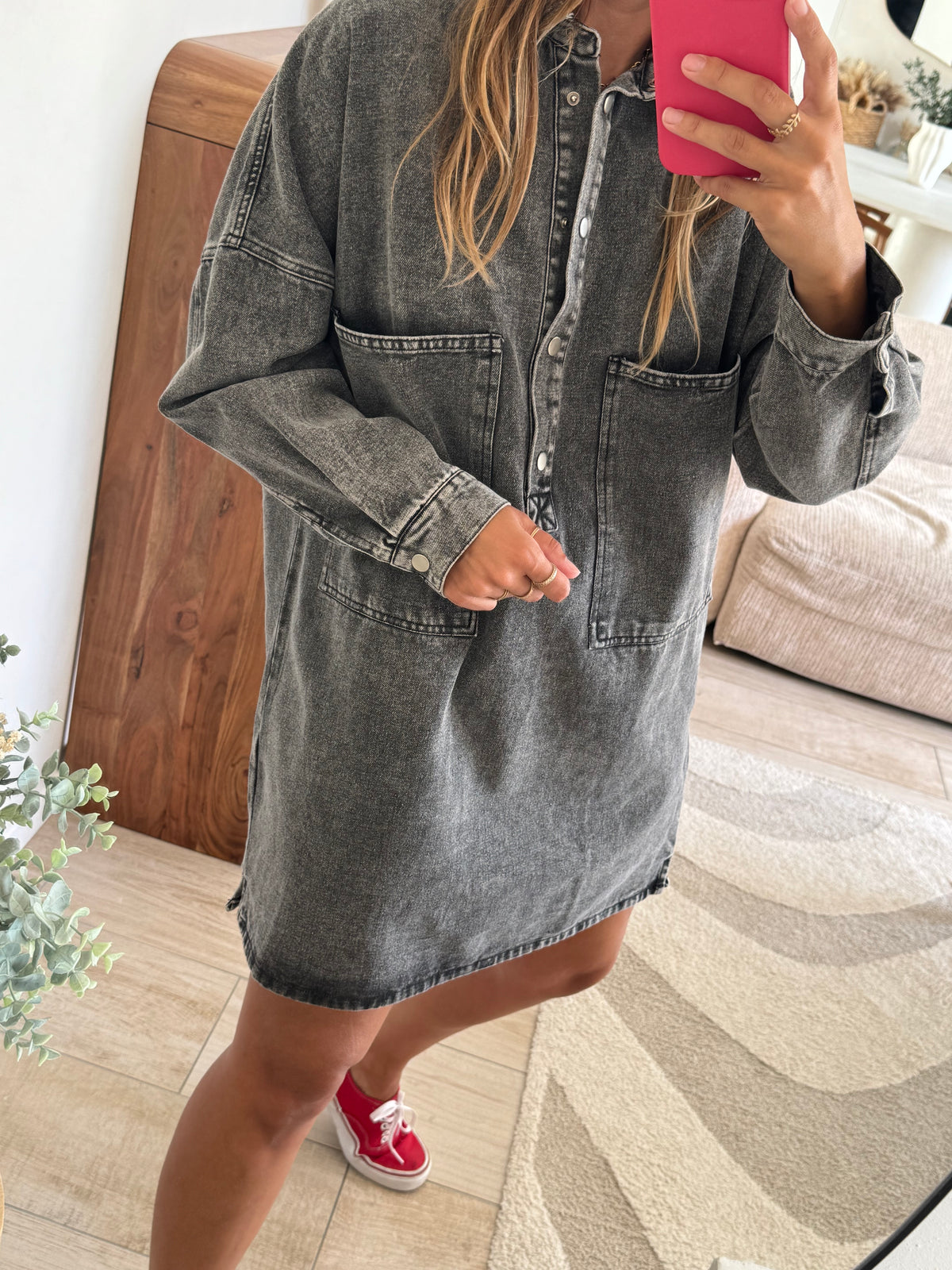 Robe en jean Andrew