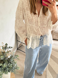 Chemisier blanc Soraya