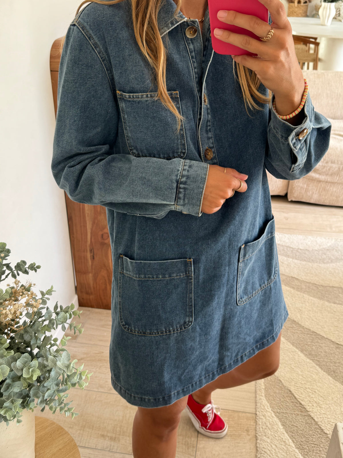 Robe en jean Karen