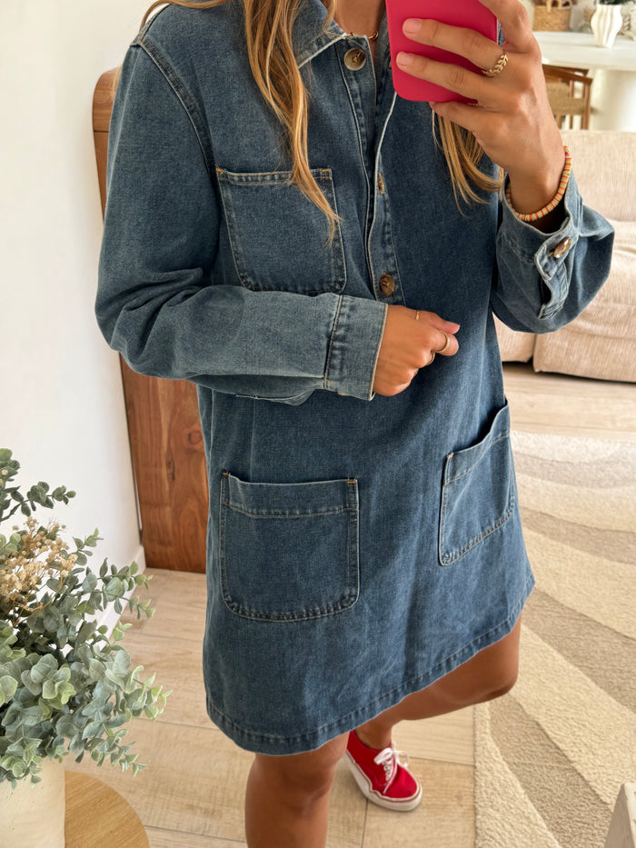 Robe en jean Karen