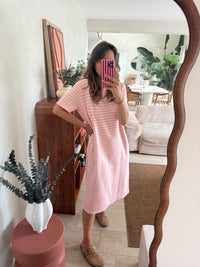 Robe longue à rayures GREG