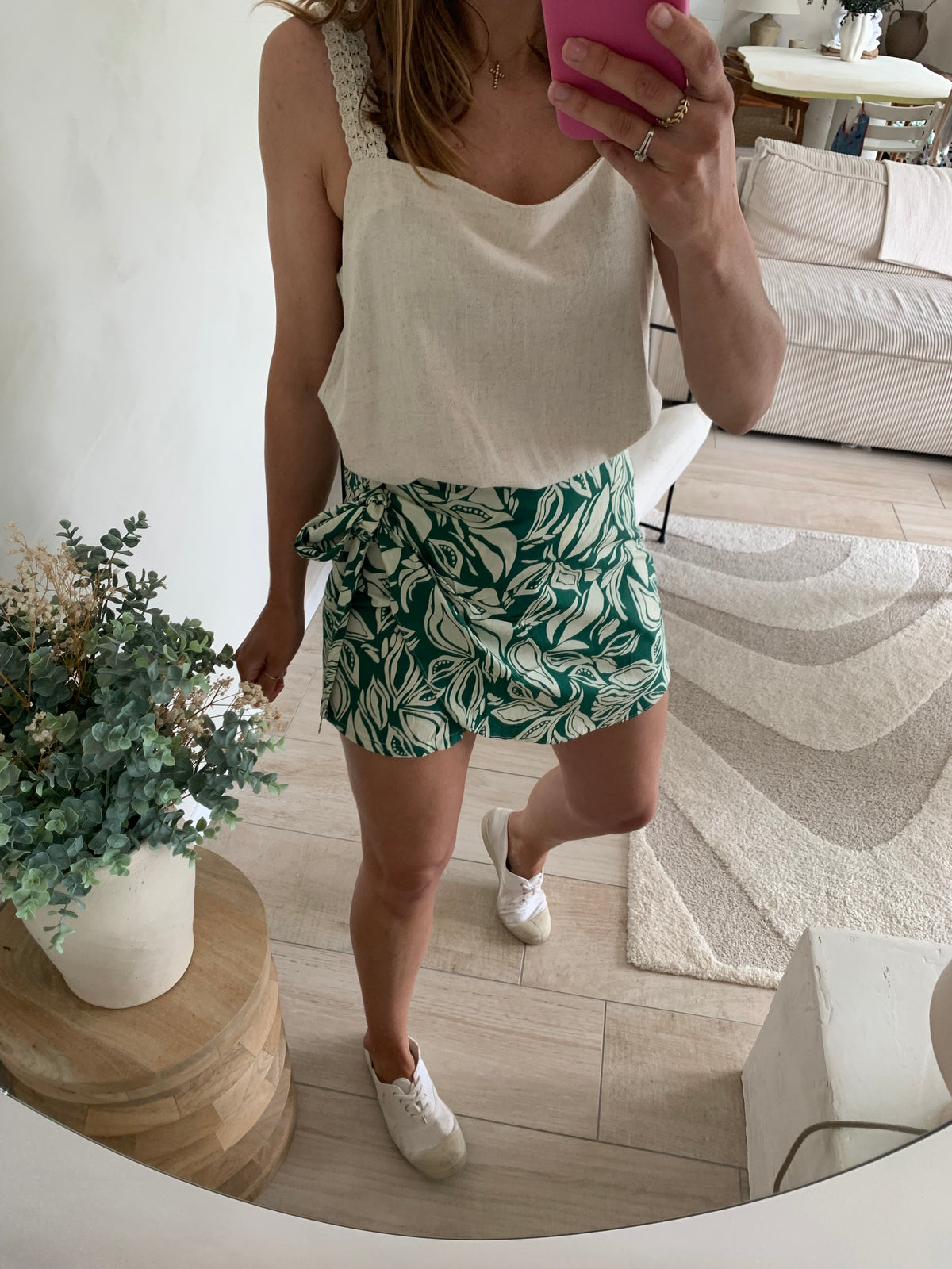 Jupe short Luna
