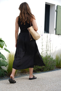 Robe noir Willa