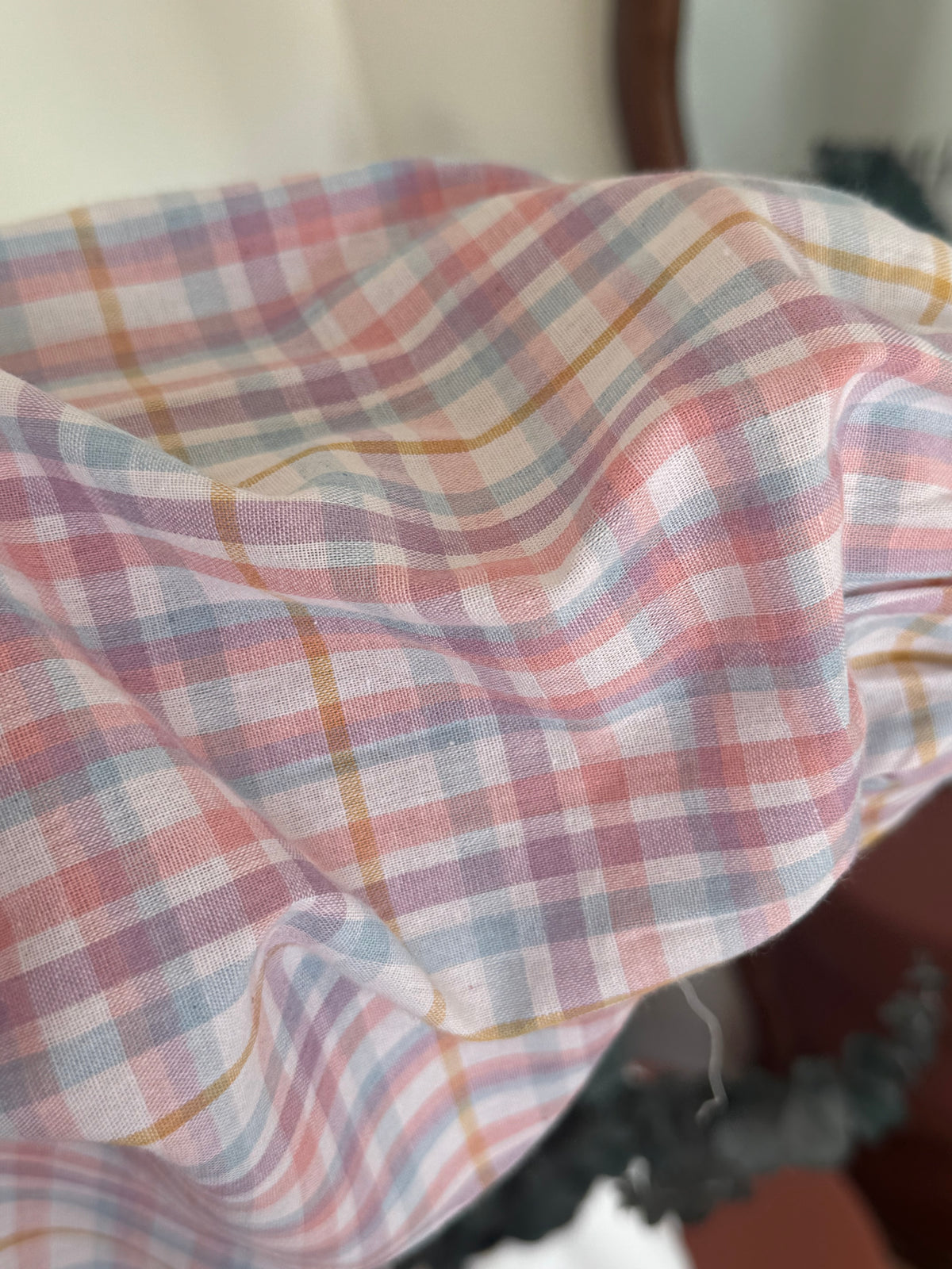 Blouse à carreaux Geneviève