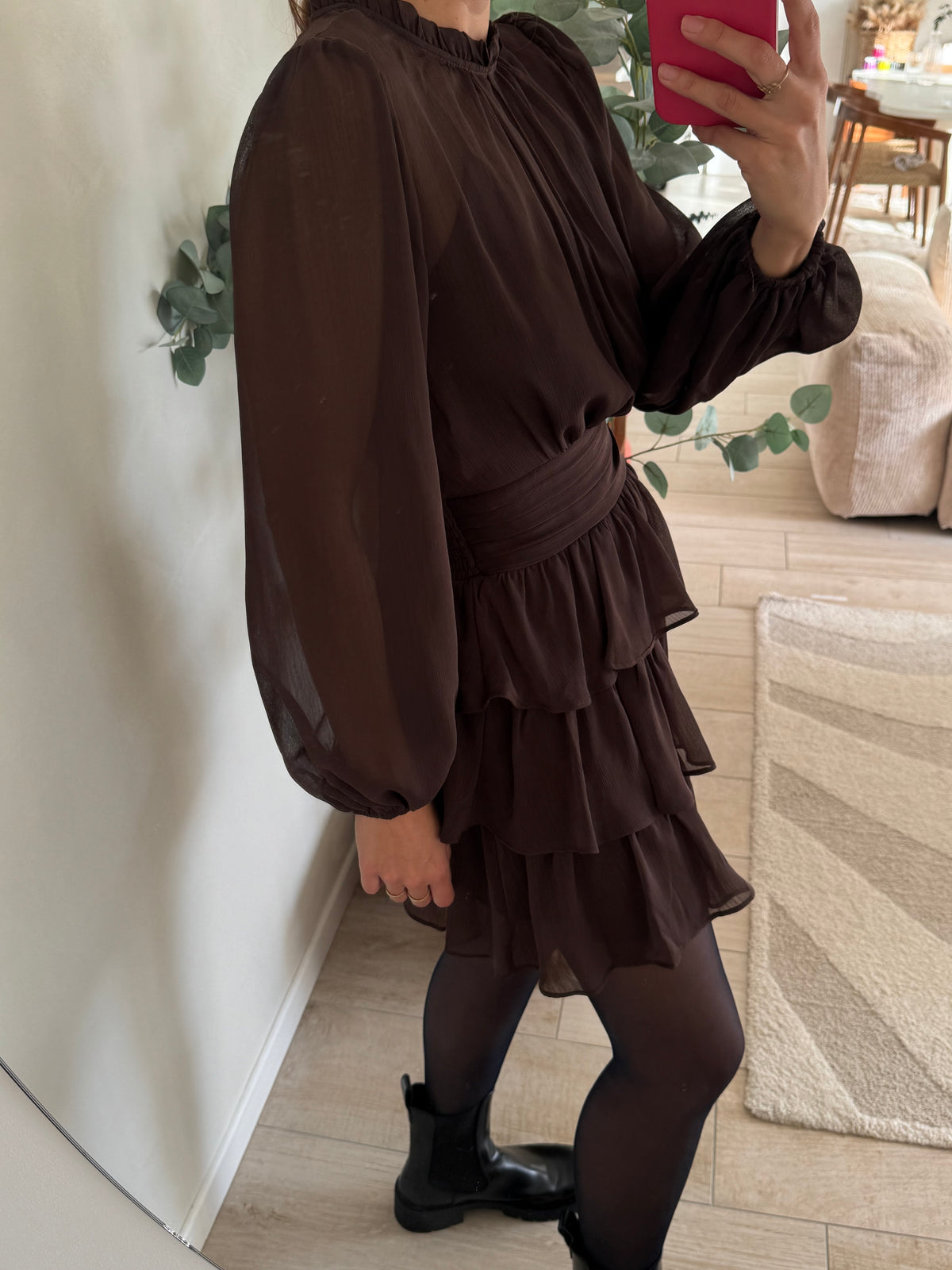 Robe marron