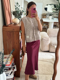 Gilet maille Dani