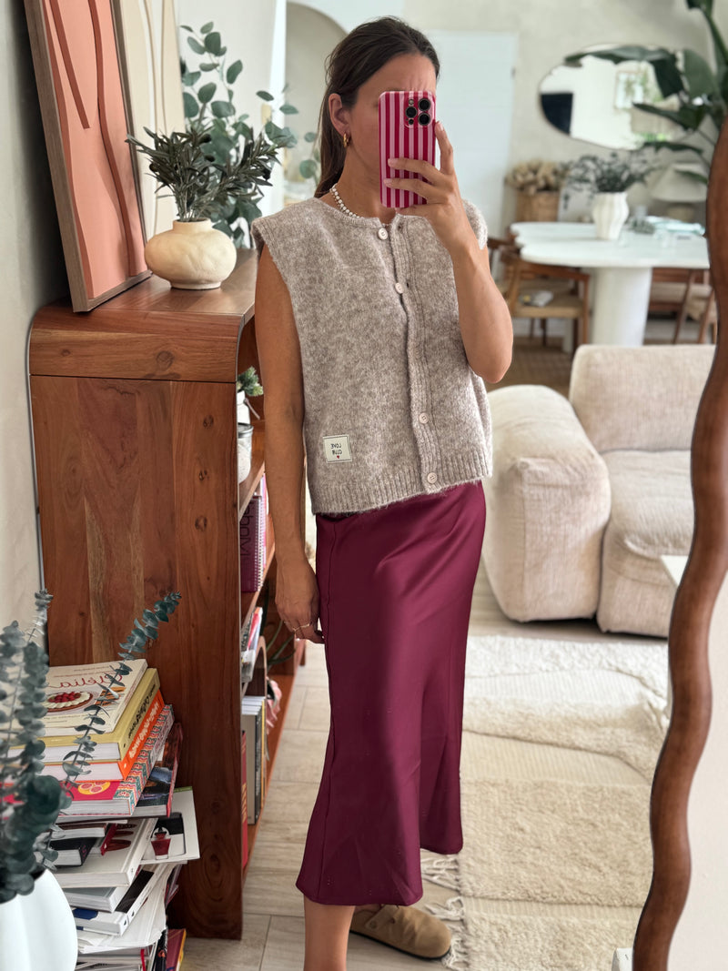 Gilet maille Dani