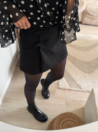 Jupe short noir