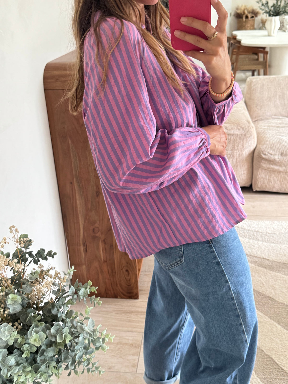 Chemise à rayures Parker