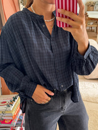 Chemise à carreaux Leslie