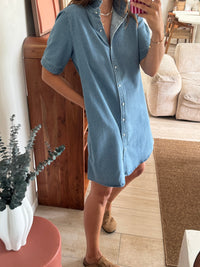 Robe en jean Robin