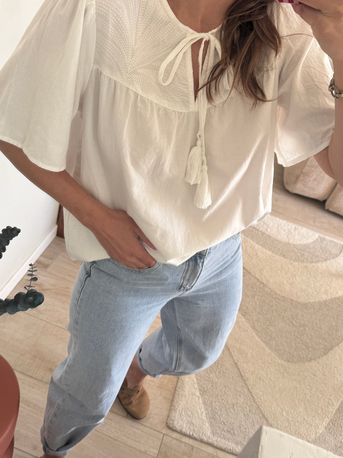 Blouse blanche Hannah