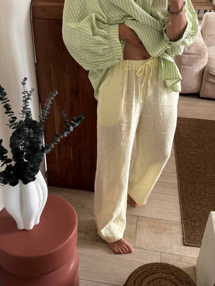 Pantalon jaune Wendy