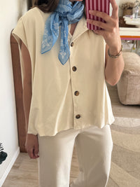 Foulard bleu