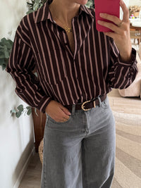 Chemise rayée