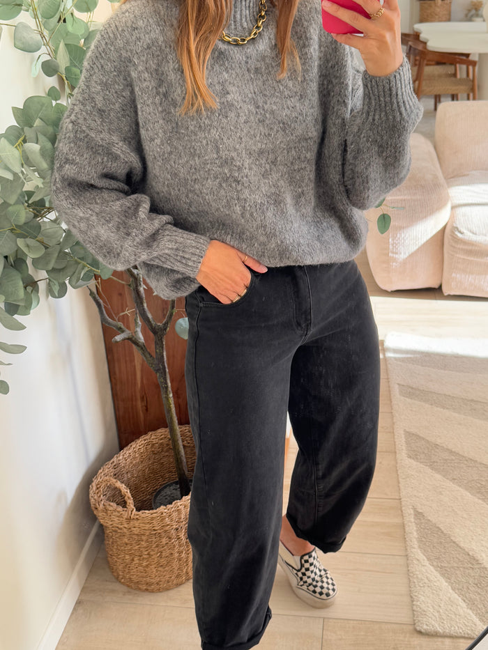 Pull gris Phoebe