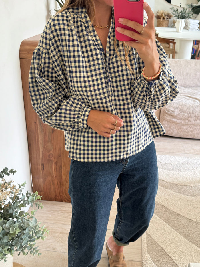 Blouse vichy Edie