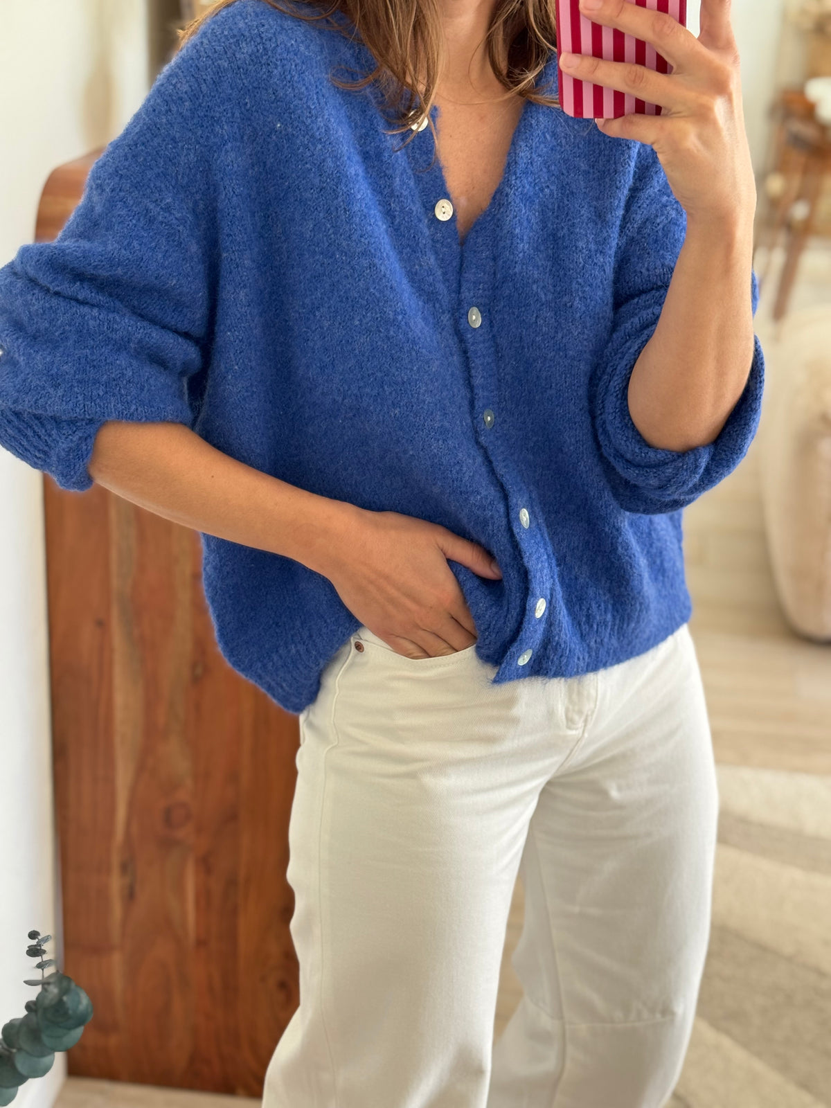 Gilet bleu