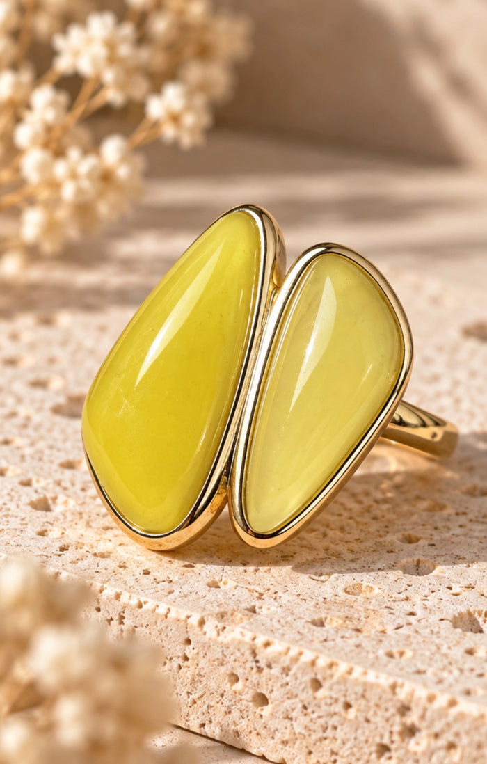 Bague jaune