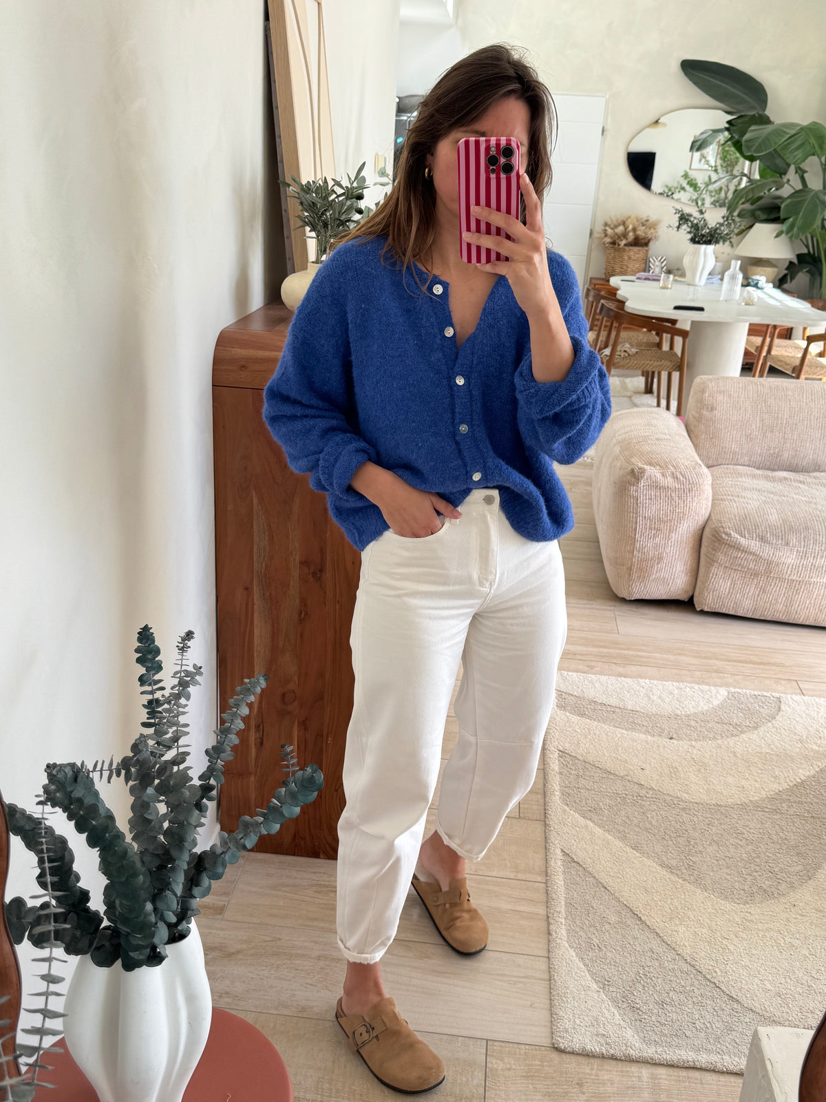 Gilet bleu