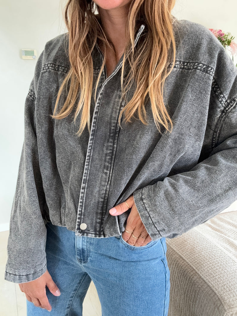 Veste en jean Mike