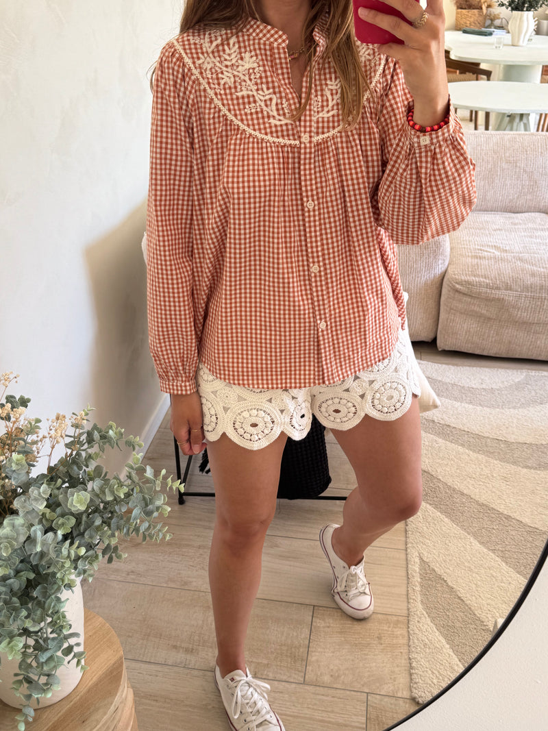 Short en crochet Mona