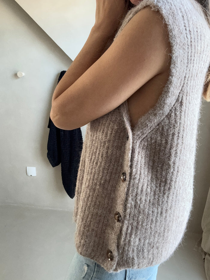 Pull sans manches Teddie